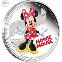 米奇與朋友們系列-米妮鼠精鑄銀幣