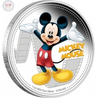 米奇與朋友們系列-米奇鼠精鑄銀幣