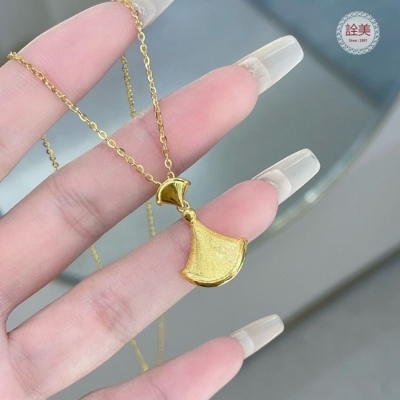 5G金扇流光套鍊 